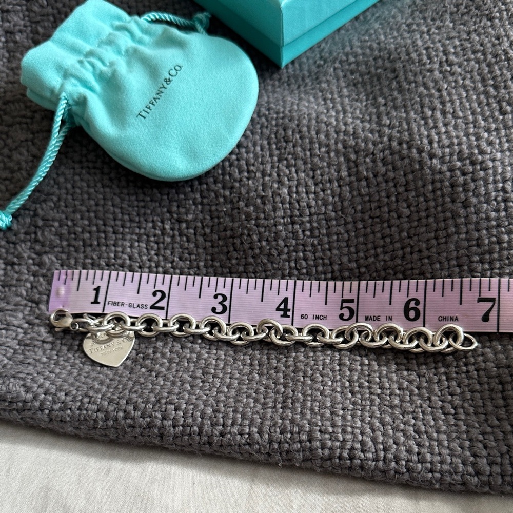 Tiffany & Co. Silver RTT Chain Bracelet - Picture 4 of 4